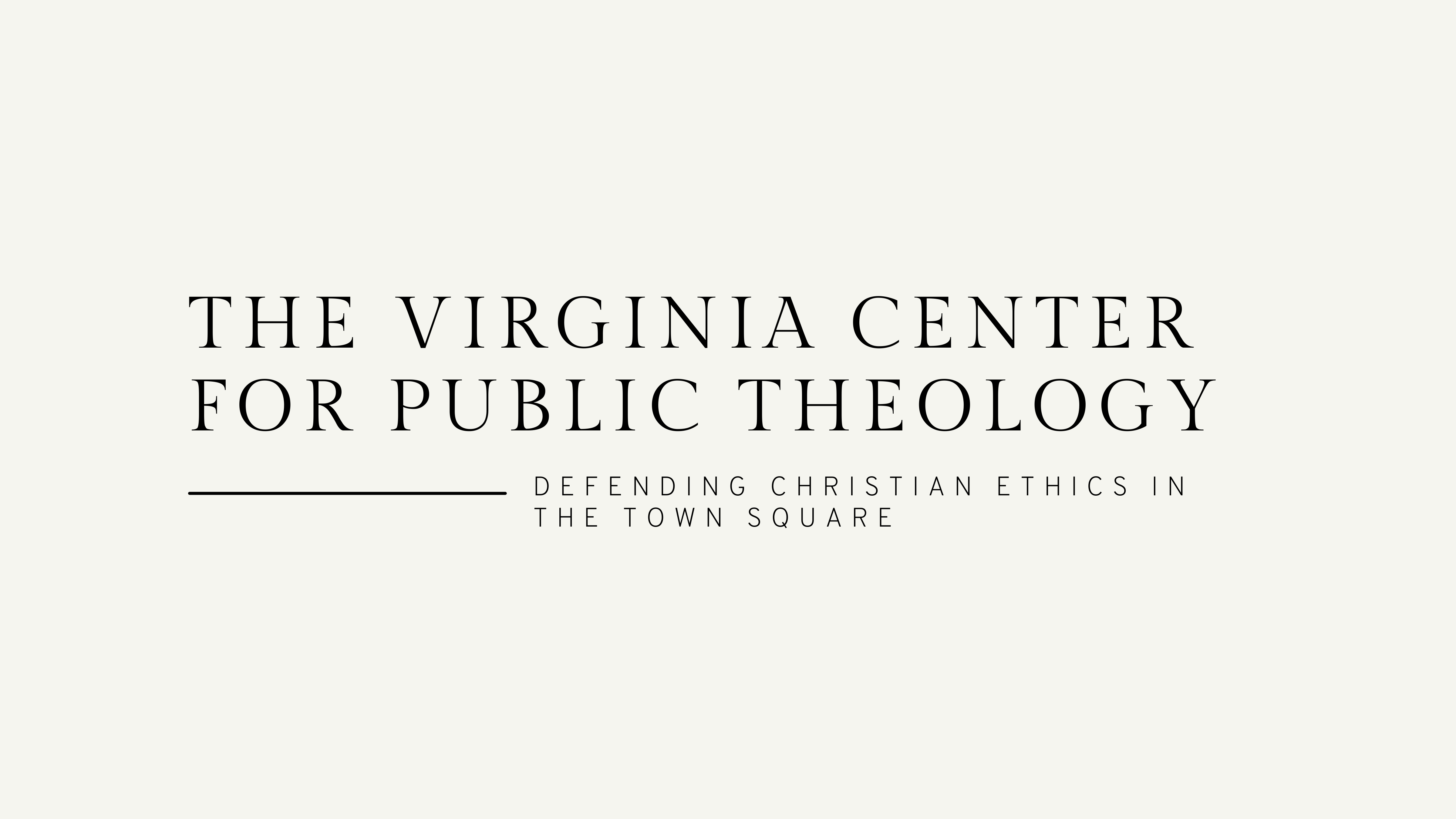 Press Release The Virginia Center For Public Theology Cross And Crown